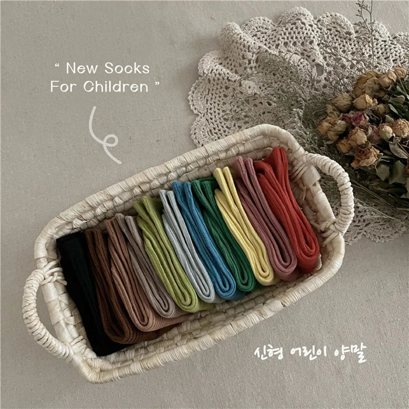 Kids Striped Ankle Socks