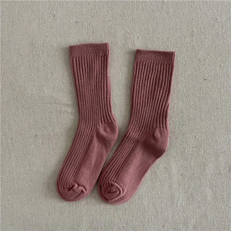 Kids Striped Ankle Socks