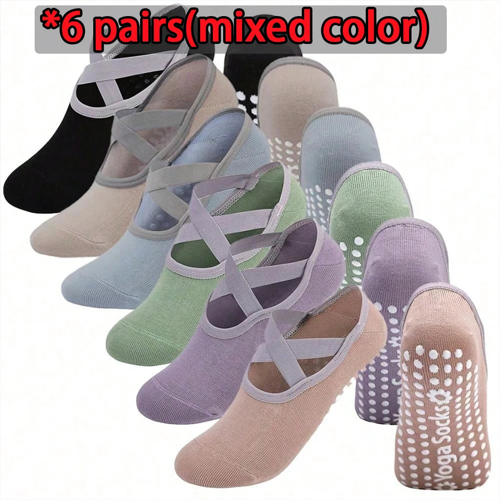 Ballet Grip Socks (6-Pack)