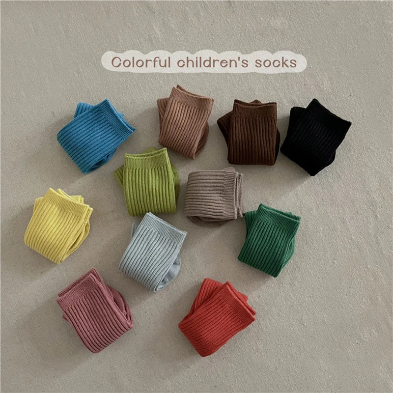 Kids Striped Ankle Socks